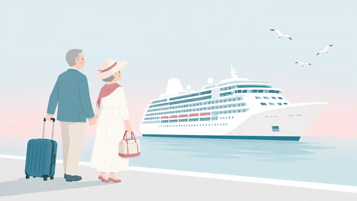 初めてのクルーズ旅行を案内する「おとなの船出」